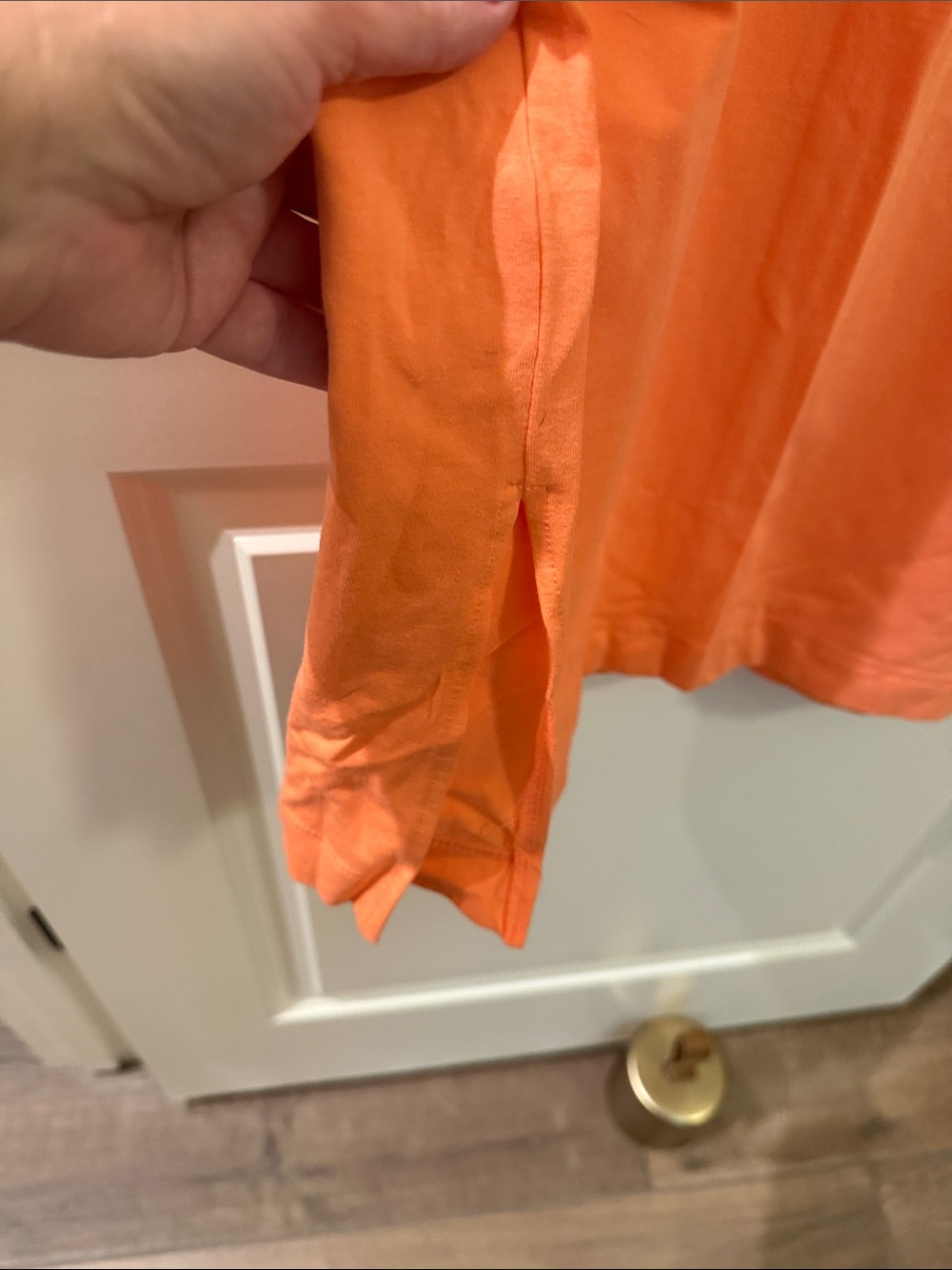 Zenana Relaxed Orange Maxi Dress with Pockets - Picture 6 of 8